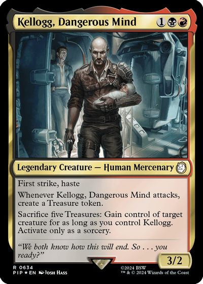 Kellogg, Dangerous Mind (Surge Foil) card art