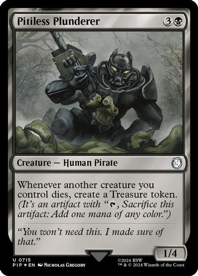 Pitiless Plunderer (Surge Foil) card art