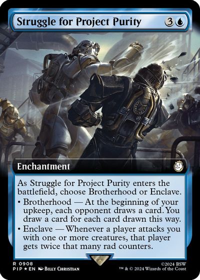 Struggle for Project Purity (Extended Art) (Surge Foil) card art