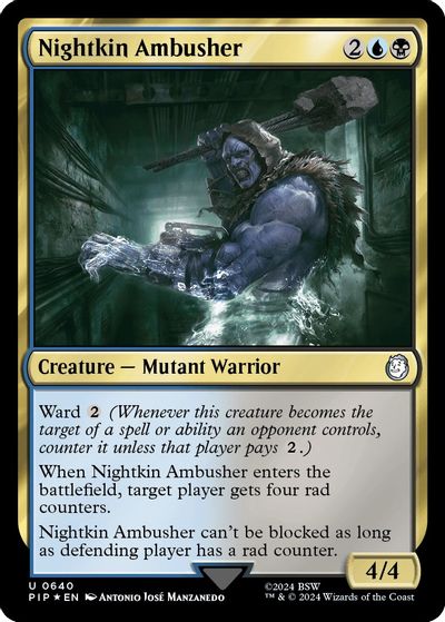 Nightkin Ambusher (Surge Foil) card art