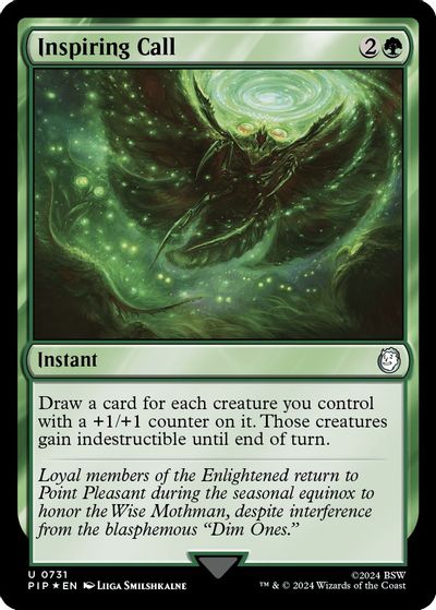 Inspiring Call (Surge Foil) card art