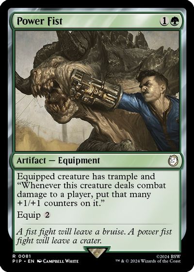 Power Fist card art