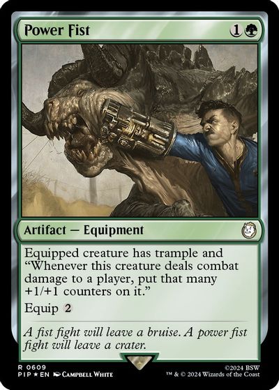 Power Fist (Surge Foil) card art