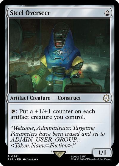 Steel Overseer card art