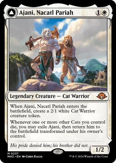 Ajani, Nacatl Pariah card art