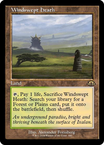 Windswept Heath (Retro Frame) card art