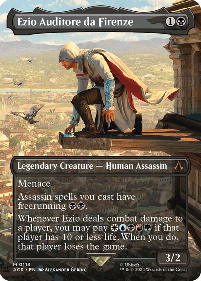 Ezio Auditore da Firenze (Borderless) card art