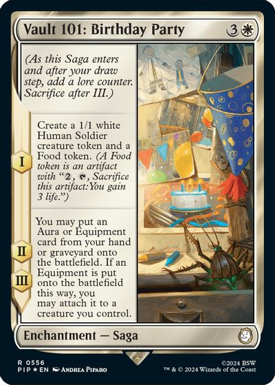 Vault 101: Birthday Party (Surge Foil) card art