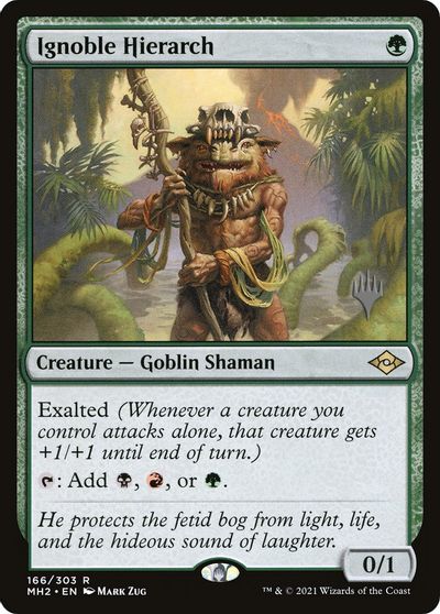 Ignoble Hierarch card art