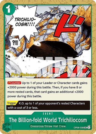 The Billion-fold World Trichiliocosm card art