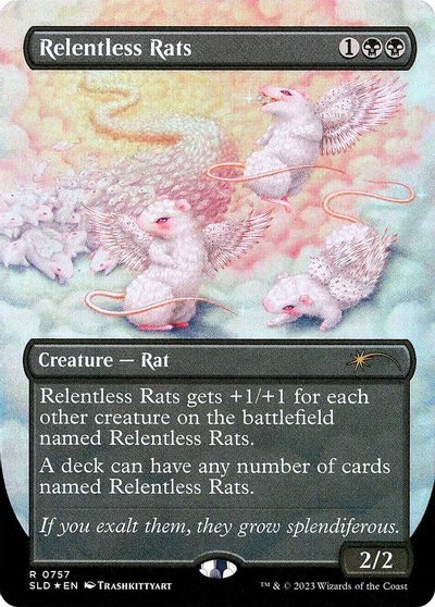 Relentless Rats (757) card art