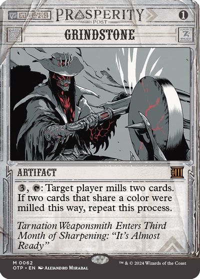 Grindstone card art