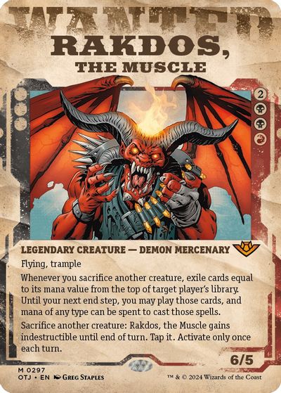 Rakdos, the Muscle (Showcase) card art