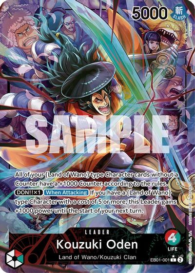 Kouzuki Oden (Alternate Art) card art