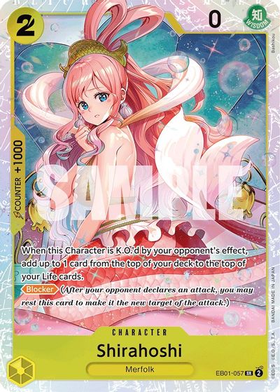 Shirahoshi card art