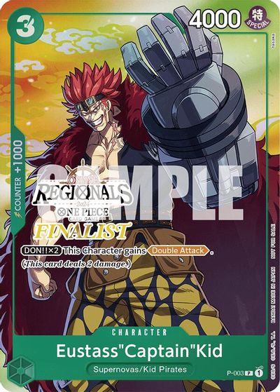 Eustass"Captain"Kid (Online Regional 2024 Vol. 2) [Finalist] card art