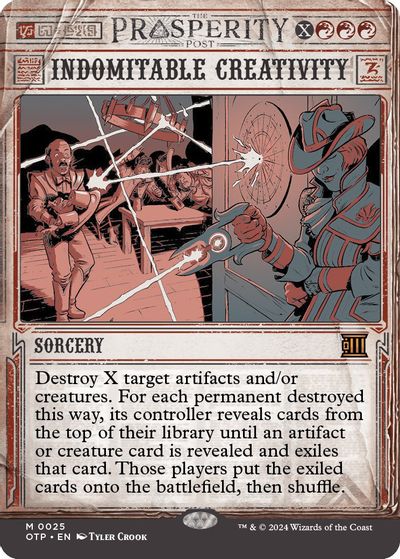 Indomitable Creativity card art