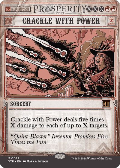 Crackle with Power card art