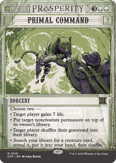 Primal Command card art