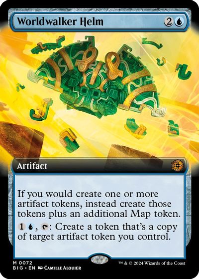 Worldwalker Helm (Extended Art) card art