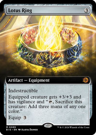 Lotus Ring (Extended Art) card art