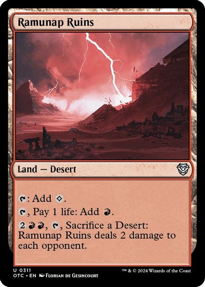 Ramunap Ruins card art