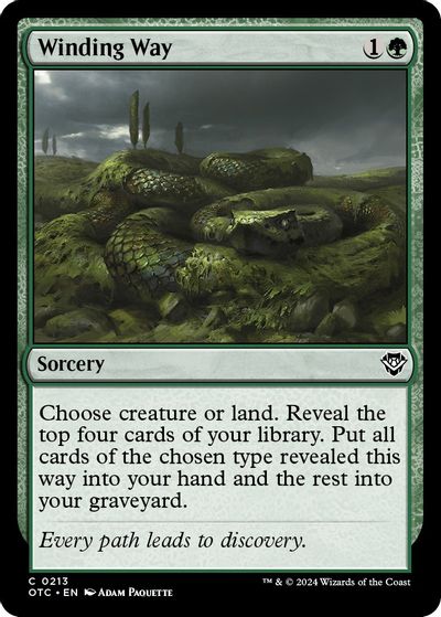 Winding Way card art