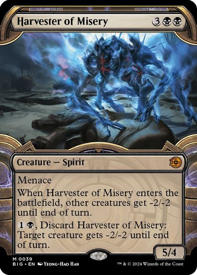 Harvester of Misery (Showcase) card art