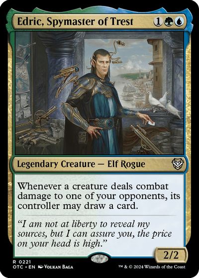 Edric, Spymaster of Trest card art