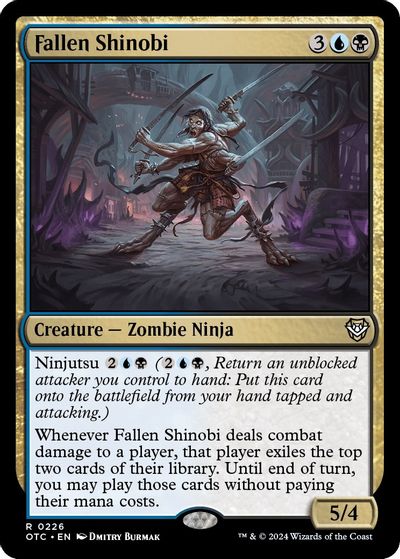 Fallen Shinobi card art