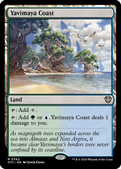 Yavimaya Coast card art