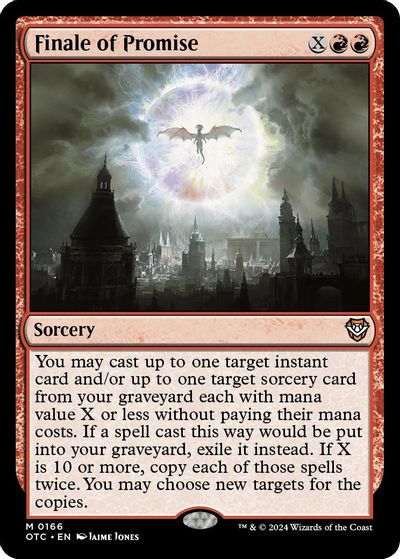 Finale of Promise card art