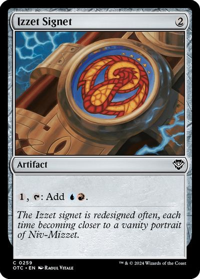 Izzet Signet card art