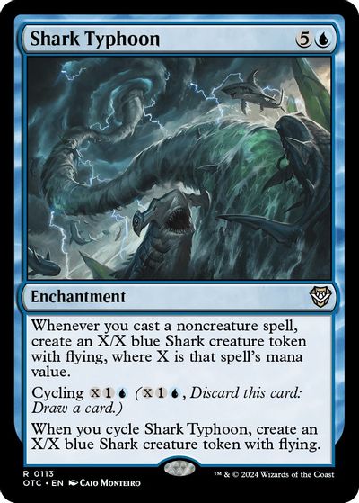 Shark Typhoon card art