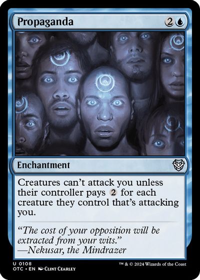 Propaganda card art