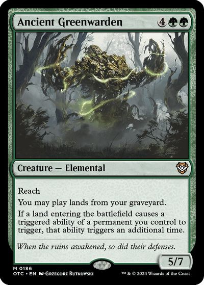 Ancient Greenwarden card art