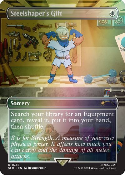 Steelshaper's Gift (Rainbow Foil) card art
