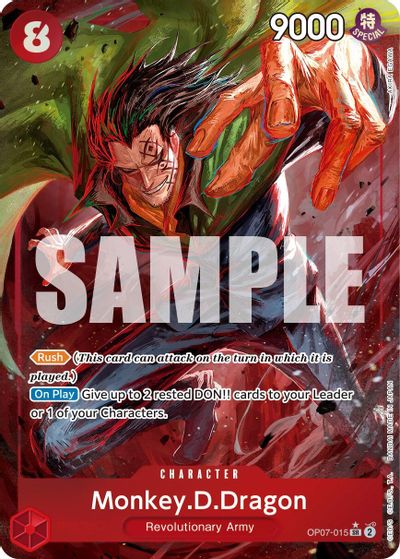 Monkey.D.Dragon (015) (Parallel) card art