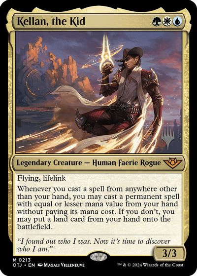 Kellan, the Kid card art