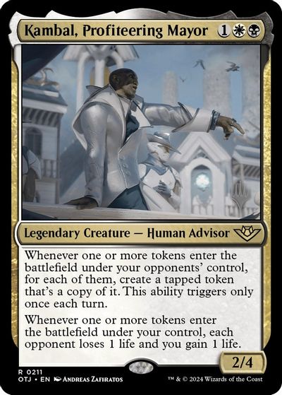Kambal, Profiteering Mayor card art