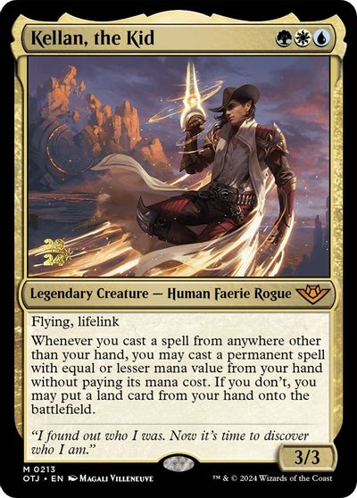 Kellan, the Kid card art