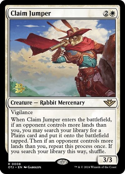 Claim Jumper card art