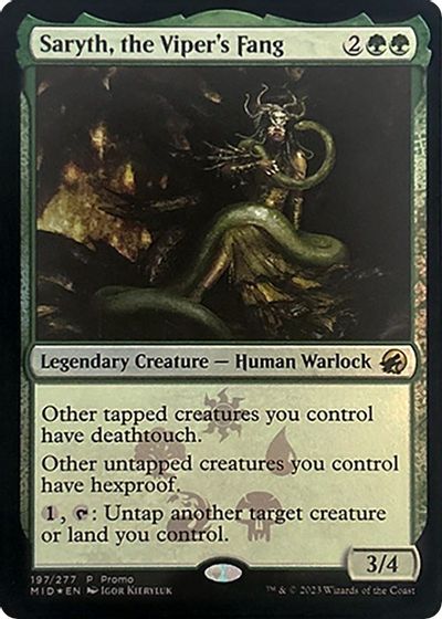 Saryth, the Viper's Fang card art