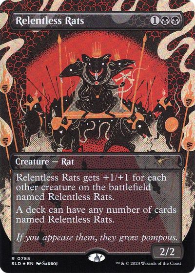 Relentless Rats (755) card art