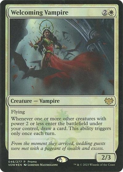 Welcoming Vampire card art