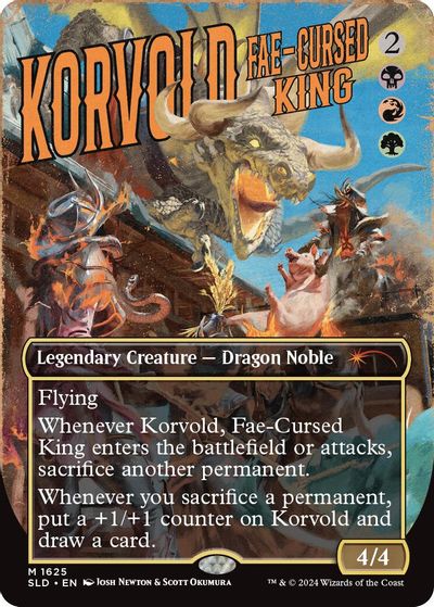 Korvold, Fae-Cursed King (1625) card art