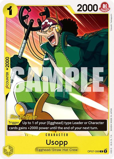 Usopp card art