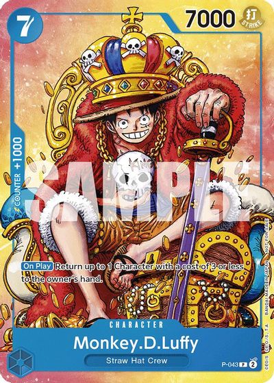 Monkey.D.Luffy (Convention Promo 2024) card art