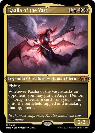 Kaalia of the Vast (Foil Etched) card art