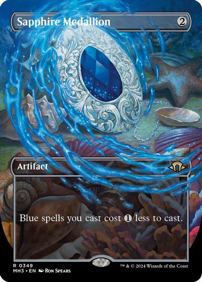 Sapphire Medallion (Borderless) card art